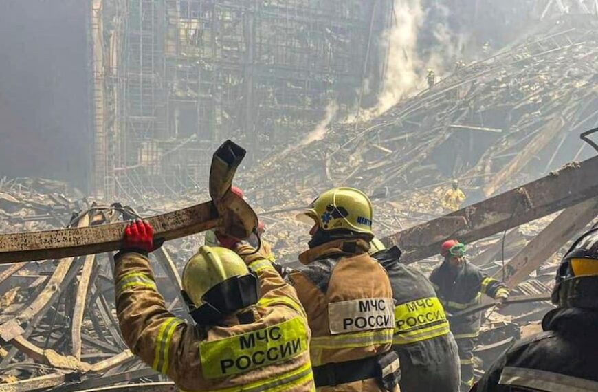 Se elevan a 115 la cifra de muertos en el atentado en la sala de conciertos de Moscú