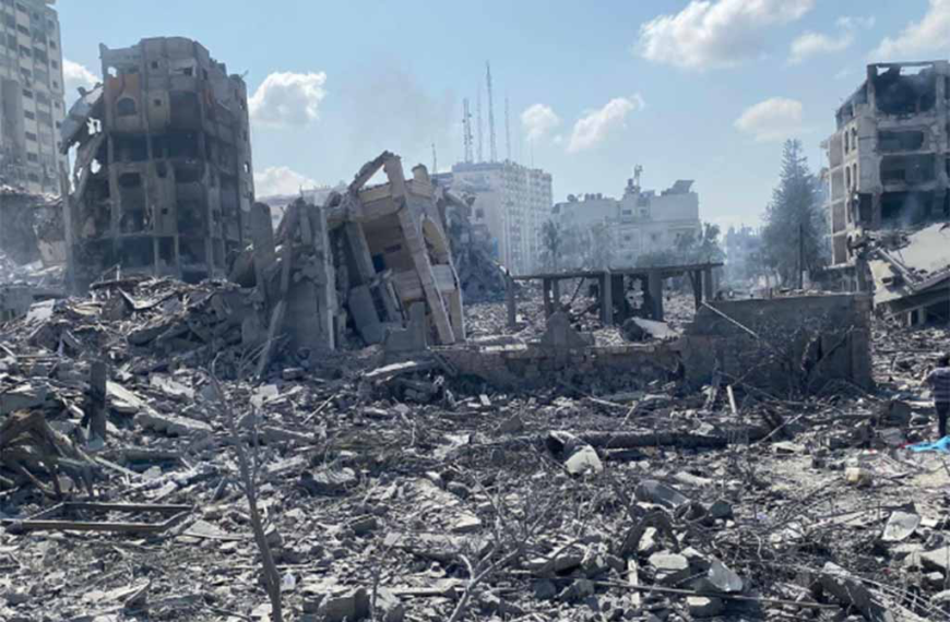 Gobierno palestino publica cifras sobre desastre humanitario en Gaza