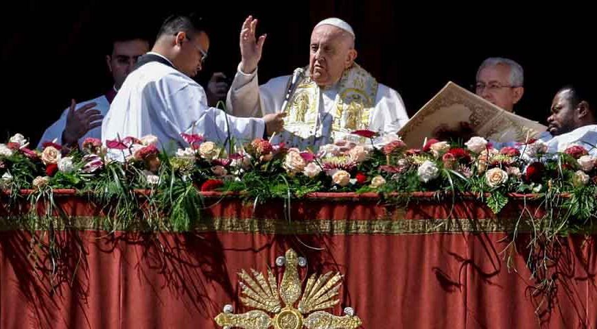 Papa Francisco llamó a la fraternidad en su bendición Urbi et Orbi