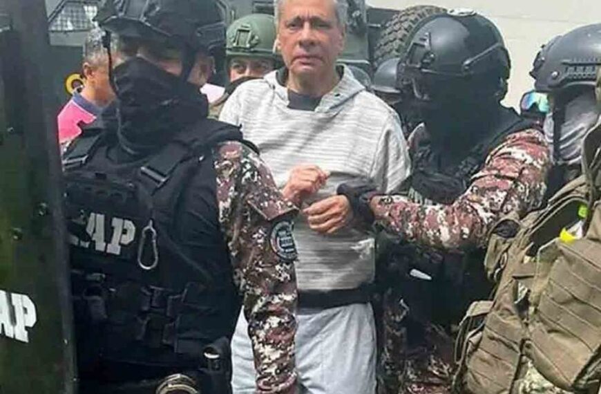 Declaran ilegal detención de Jorge Glas, pero seguirá preso en Ecuador