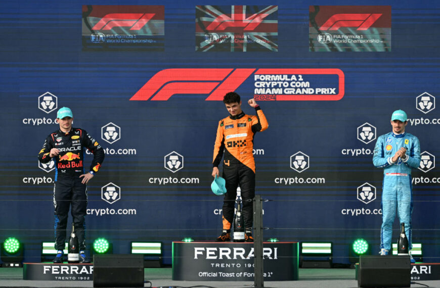 Lando Norris sorprende y gana el Gran Premio de Miami, su primera victoria en Fórmula 1