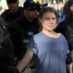 Greta Thunberg detenida por su activismo en Copenhague contra el genocidio en Gaza