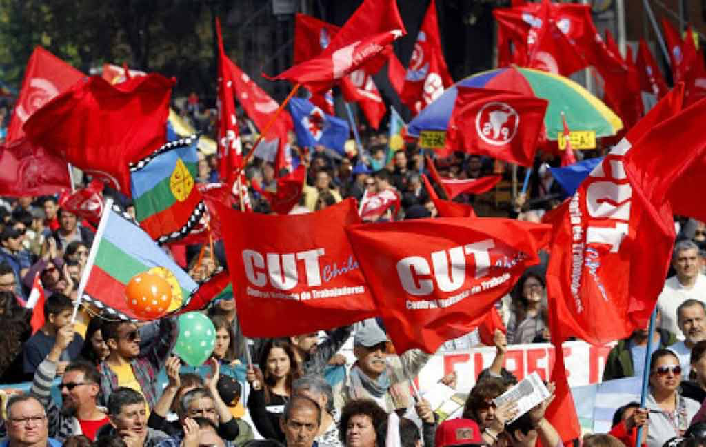 Central Unitaria de Trabajadores de Chile convoca a paro nacional