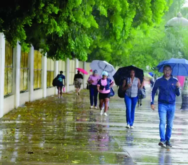 Vaguada provocará lluvias y tormentas eléctricas en varias regiones del país