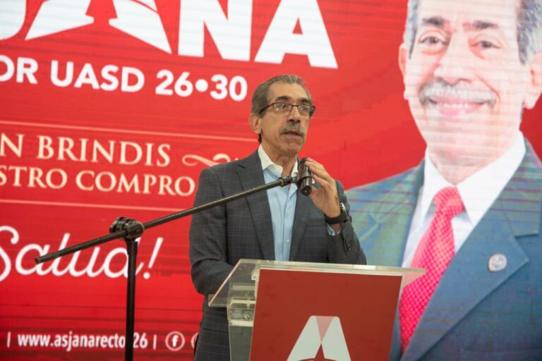 Cientos de profesores respaldan a Jorge Asjana para rector de la UASD