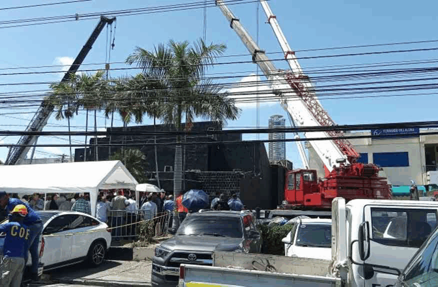Informe técnico sobre colapso en discoteca listo en 15 días