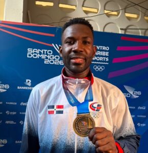 Bernardo Pie conquista su tercer oro en los Juegos Centroamericanos y del Caribe Santo Domingo 2026