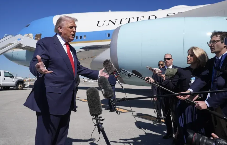 Trump escapó en secreto de Turquía ante una amenaza iraní y utilizó el Air Force One como señuelo